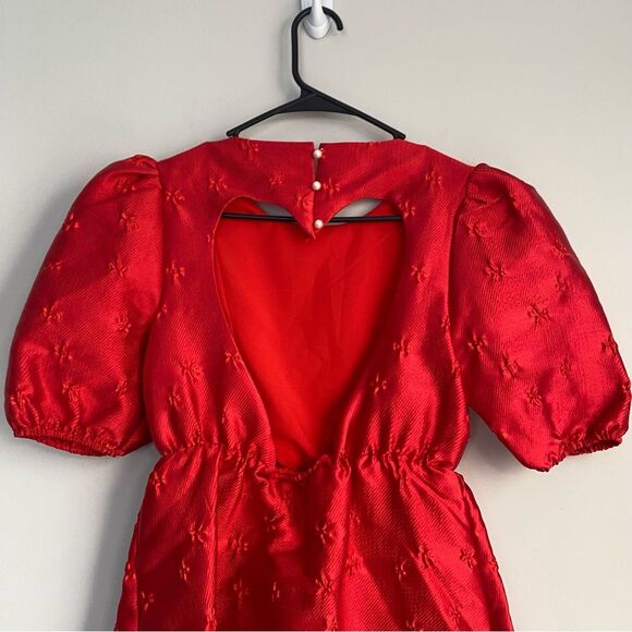 Sister Jane Poppy Heart-Cutout Mini Dress - Picture 10 of 10